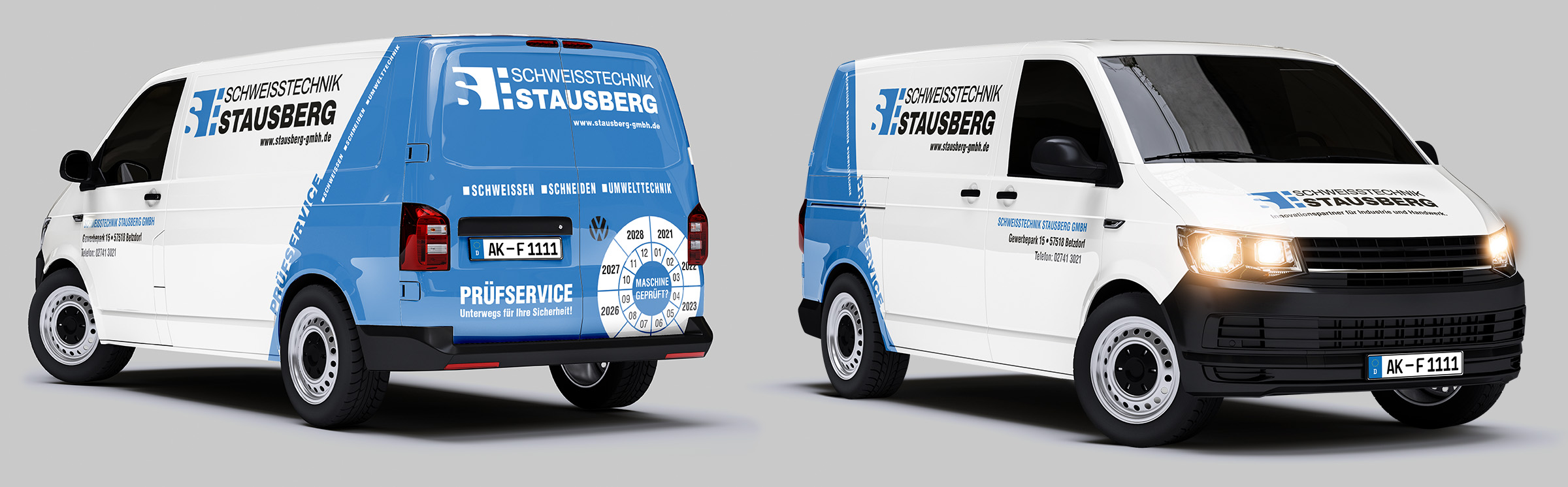 3D-Modelle Fahrzeugfolierung